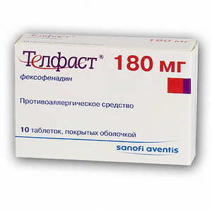 3582910038764 — Телфаст, таблетки 180мг 10шт