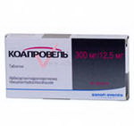 3582910056515 — Коапровель, таблетки 0,3+0,0125 28 шт