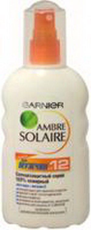 3600540085528 — Солнцезащитный спрей Ambre Solaire 100% нежирный (для мужчин) SPF 12, 200 мл