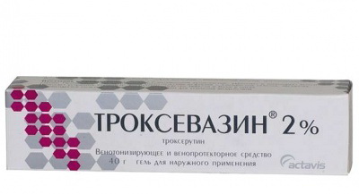 3800009130190 — Троксевазин, гель 2% 40г