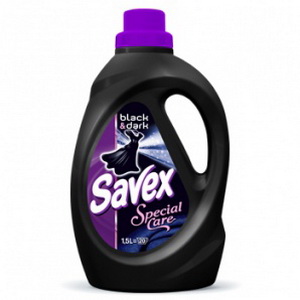 3800024013775 — Жидкий стиральный порошок "Savex" для темного 1,5 л