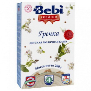 3838471019972 — Каша Bebi Premium молочная гречка