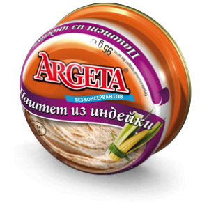 3838975566828 - Паштет из индейки "Argeta" 95г 