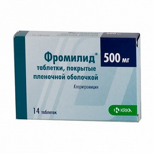 3838989511647 — Фромилид, таблетки 500мг 14шт