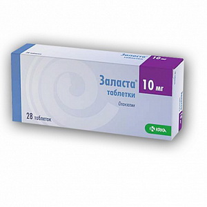 3838989562502 — Заласта, таблетки 10Мг 28 шт