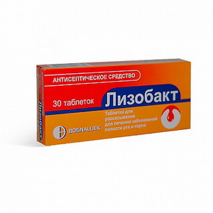 3870010001734 — Лизобакт, таблетки для рассасывания  30 шт