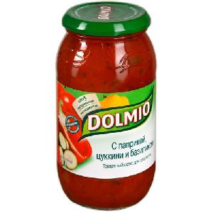 4002359647239 — Томатный соус для спагетти с паприкой, цуккини и базиликом "Dolmio", 500г