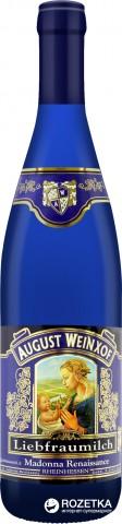 4003301042645 — Вино August Weinxof Liebfraumilch Rheinhessen Madonna Renaissance белое полусладкое 0.75 л 9.5%