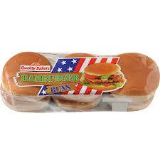 4003587070998 — Булка Гамбургер без кунжута "Quality bakers" 6 шт., 300 г