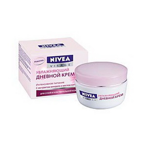 4005808192366 — УВЛАЖНЯЮЩИЙ ДНЕВНОЙ КРЕМ "NIVEA VISAGE" ДЛЯ СУХОЙ И ЧУВСТВИТЕЛЬНОЙ КОЖИ 50МЛ