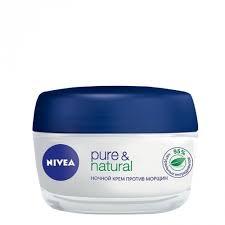 4005808287796 — Крем Nivea визаж Pure&amp;Natural день/ночь против морщин 50мл /ассорт./