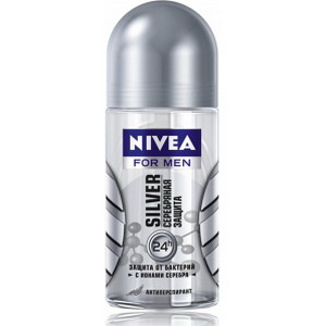 4005808307036 — NIVEA / MEN/ кульковий 50 мл/ SILVER Срібний захист