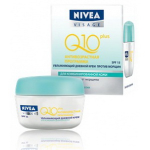 4005808660056 — Крем "Nivea" Дневной увлажнение против морщин Q10 50 мл