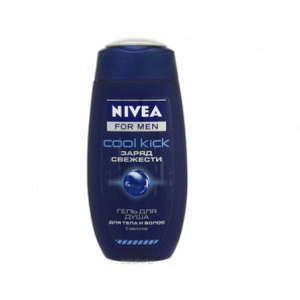 4005808781386 — Гель для душа Для мужчин ТМ Nivea - Ментоловый заряд бодрости 250мл Пласт. пл. 1шт/уп