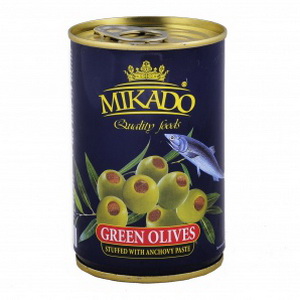 4007415006661 — Оливки микадо анчоус 300г