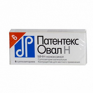 4008491301060 — Патентекс Овал Н, суппозитории вагинальные 75мг 6шт