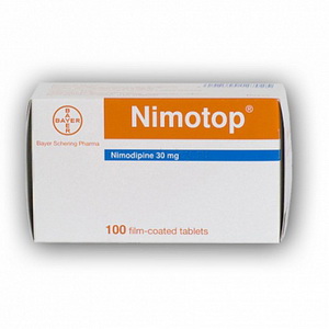 4008500127025 — Нимотоп, таблетки 30Мг 100 шт