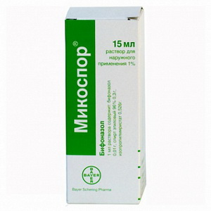 4008500127391 — Микоспор, раствор 1% 15мл