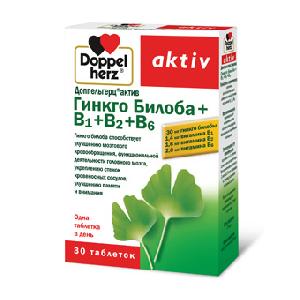 4009932527025 — Доппельгерц гинкго билоба табл.№30