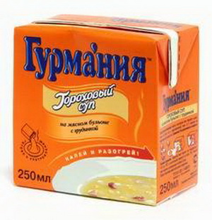 4011100156203 — Суп гороховый "Гурмания", 250 мл