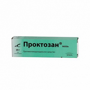 4011548001684 — Проктозан, мазь ректальная 20г