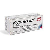 4013054000625 — Курантил, драже 25мг 100 шт