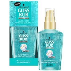 4015000978460 — Gliss Kur Кристальное масло "Million Gloss", для сухих и тусклых волос, 75 мл