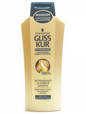 4015000997041 — Gliss Kur Шампунь "Экстремальный Oil Эликсир", для сухих и ослабленных волос, 400 мл