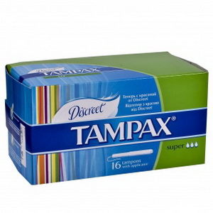 4015400075097 — TAMPAX CEF Гігієнічні тампони з аплікатором Супер 16 шт