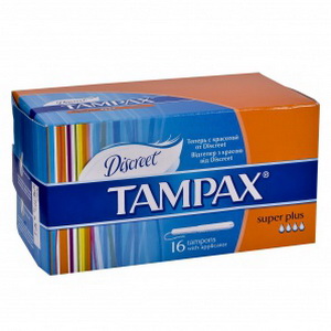 4015400075110 — TAMPAX CEF Гігієнічні тампони з аплікатором Супер Плюс 16 шт