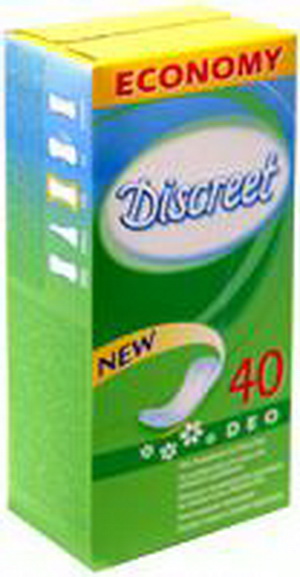 4015400107934 — Прокладки discreet део 40шт