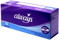 4015400124719 — ALWAYS Щоденні гіг. прокл. Everyday Large 16шт 16шт