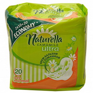 4015400125068 - Гигиенические прокладки "Naturella comomile" Ultra normal, 20шт.