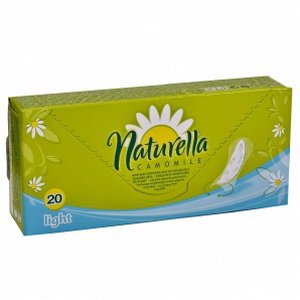 4015400198277 - Гигиенические прокладки на каждый день "Naturella comomile" Light, Petal-soft, 20 шт.