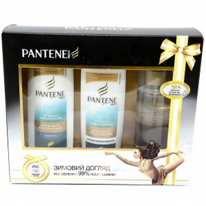 4015600805159 — Pantene Pro-V Подарочный набор "Интенсивное восстановление", для слабых и поврежденных волос: шампунь, бальзам-ополаскиватель, спрей