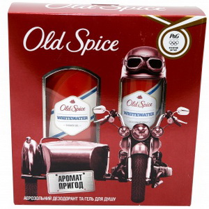 4015600818401 — Подарочный набор Old Spice Whitewater (дезодорант, гель для душа)