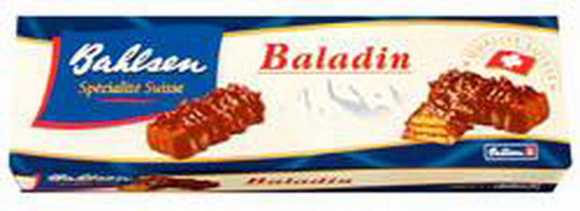 4017100418006 — Вафли с миндальным кремом Baladin "BAHLSEN", 100г