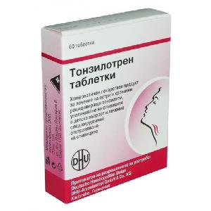 4029917000121 — Тонзилотрен табл. №60