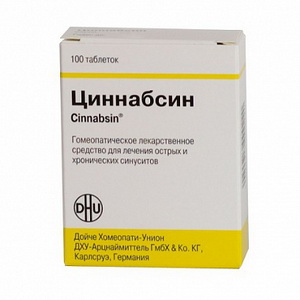 4029917000220 — Циннабсин, таблетки гомеопатические 100шт