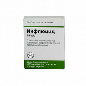 4029917000237 — Инфлюцид, таблетки гомеопатические 60шт