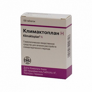 4029917000718 — Климактоплан Н, таблетки гомеопатические 100шт