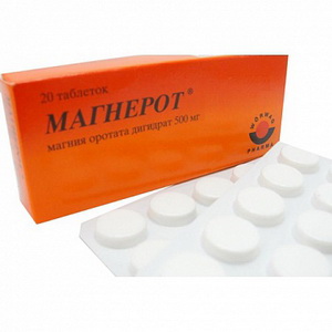 4030674000538 — Магнерот, таблетки 500мг 20 шт