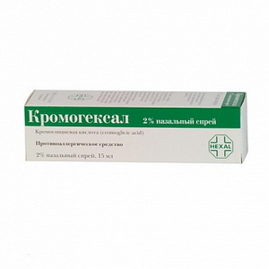 4030855000524 — Кромогексал, спрей назальный 2% 15мл
