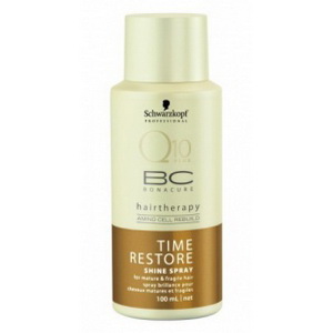 4045787133288 — Schwarzkopf Professional Возрождающий спрей-блеск Q10 BC Time Restore Shine Spray Q10 Plus Объем: 100 мл