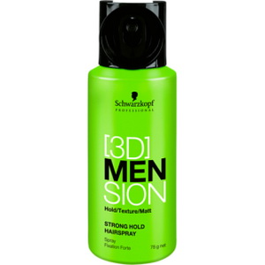 4045787162592 — Schwarzkopf Professional Лак для волос сильной фиксации 3D Men Strong Hold Hairspray Объем: 100 мл
