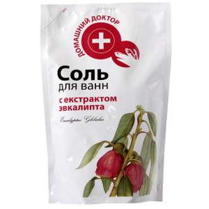 4045787176469 — Соль для ванн "Домашний доктор" эвкалипт дой-пак 500 г
