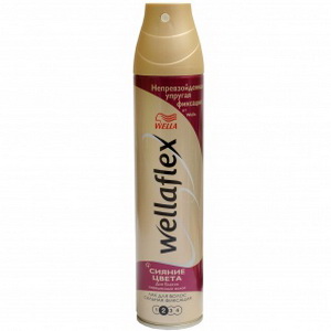 4056800888672 — Лак для волос "Wellaflex" Сияние цвета, сильная фиксация, 250мл. 