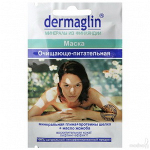 4260096990135 — Dermaglin маска 20г очищаюча-живлення