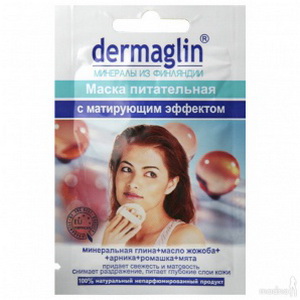 4260119410121 — Мт s.dermaglin маска питательная с матирующим эффектом 20 г