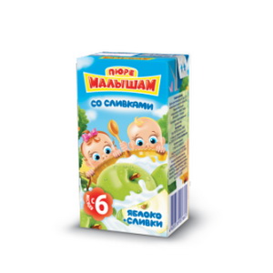 4600338003719 — Пюре яблочное со сливками и сахаром
